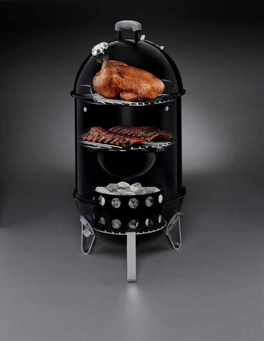 Weber - Smokey Mountain Cooker Smoker with Cover
