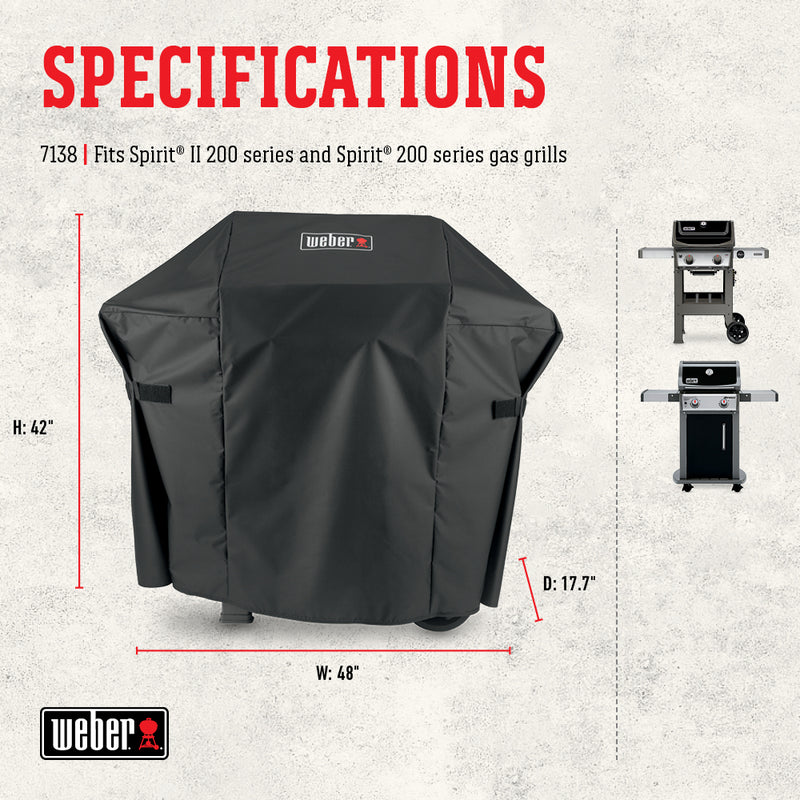 Weber - Premium Grill Cover For Spirit 2-Burner Series