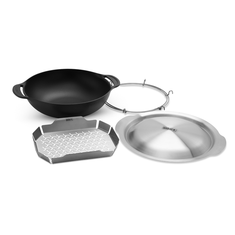 Weber - WEBER CRAFTED Wok & Steamer