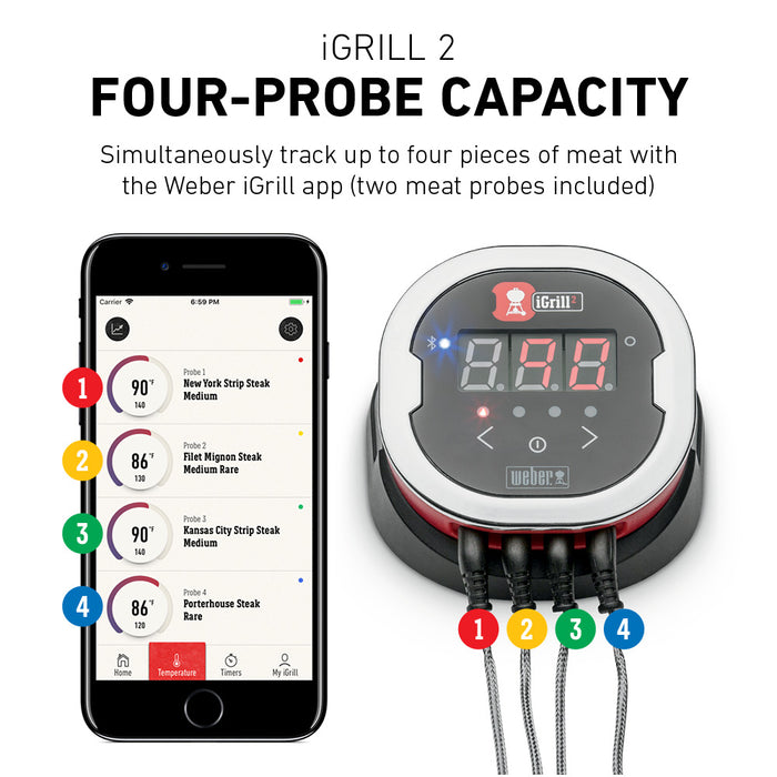 Weber - iGrill 2 Bluetooth Smart Thermometer