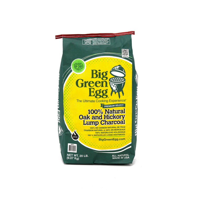Big Green Egg - 100% Natural Lump Charcoal - Oak & Hickory