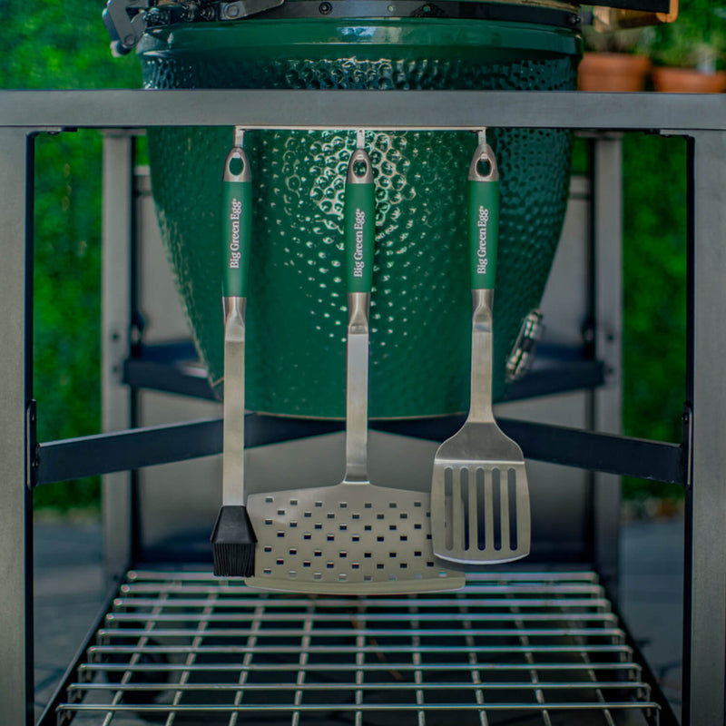 Big Green Egg - Tool Set Custom Stainless Steel 3 Pieces